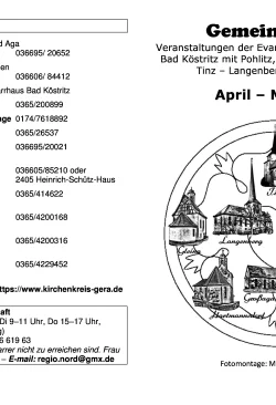 Gemeindebrief April-Mai 2023